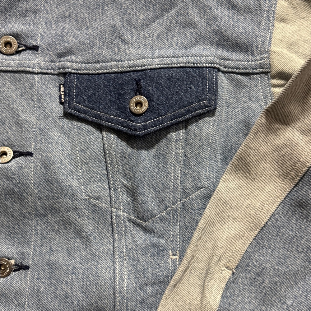 Levi's Made & Crafted Patchwork "Rodeo" Type III Trucker Jacket NWT - Picture 5 of 12